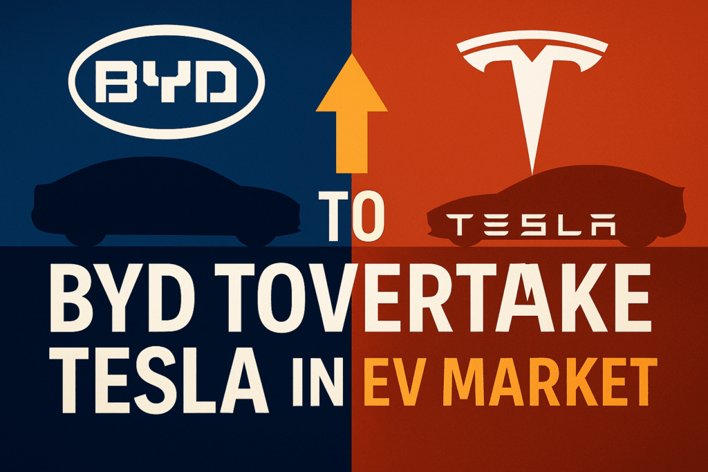 BYD Set to Overtake Tesla as Global EV Leader: A Power Shift in the ...